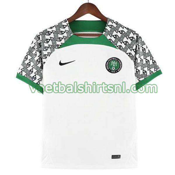 voetbalshirt nigeria mannen 2022 uit wit thailand