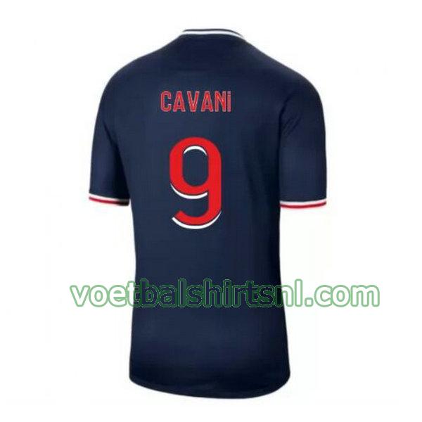 voetbalshirt paris saint germain mannen 2020-2021 thuis cavani 9