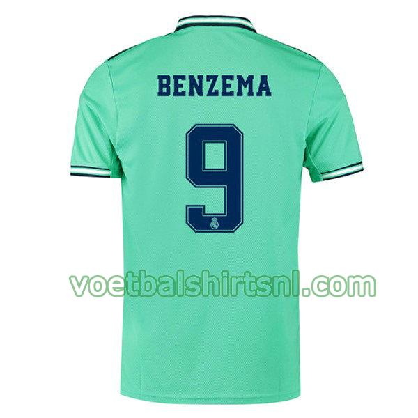 voetbalshirt real madrid mannen 2019-2020 3e benzema 9