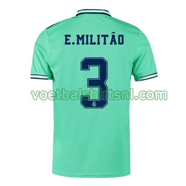 voetbalshirt real madrid mannen 2019-2020 3e e.militão 3
