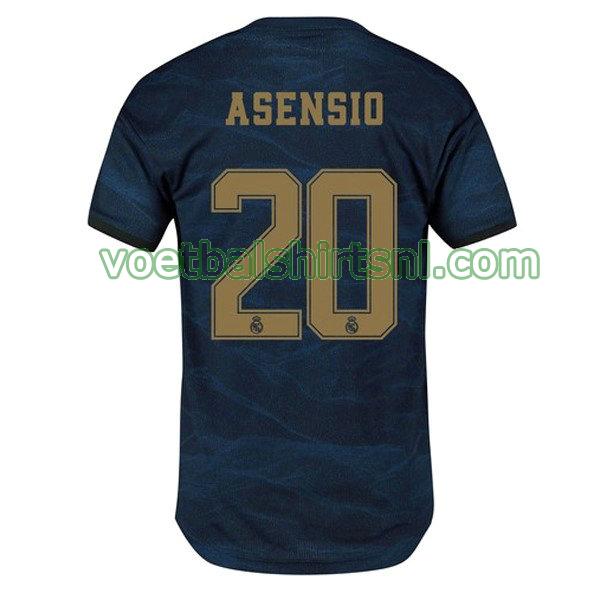 voetbalshirt real madrid mannen 2019-2020 uit asensio 20