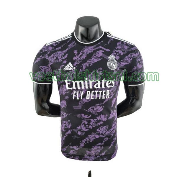 voetbalshirt real madrid mannen 2022 2023 classic edition purple player
