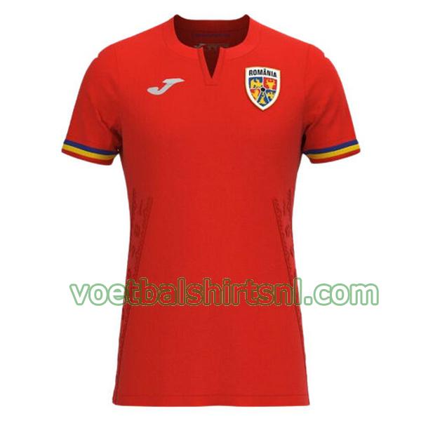 voetbalshirt rumania mannen 2023 uit thailand rood