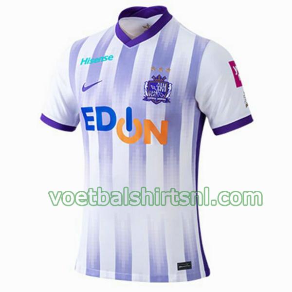 voetbalshirt sanfrecce hiroshima mannen 2021 2022 uit thailand wit