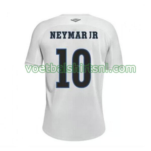 voetbalshirt santos fc mannen 2020-2021 thuis neymar jr 10 wit