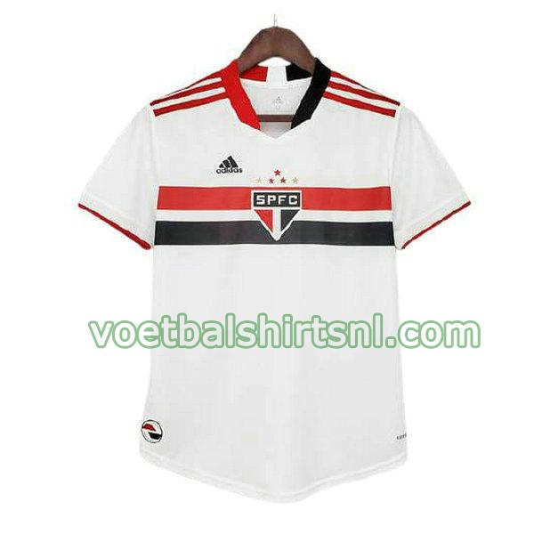 voetbalshirt sao paulo dames 2021 thuis wit