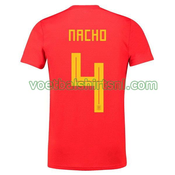 voetbalshirt spanje mannen 2018 thuis nacho 4
