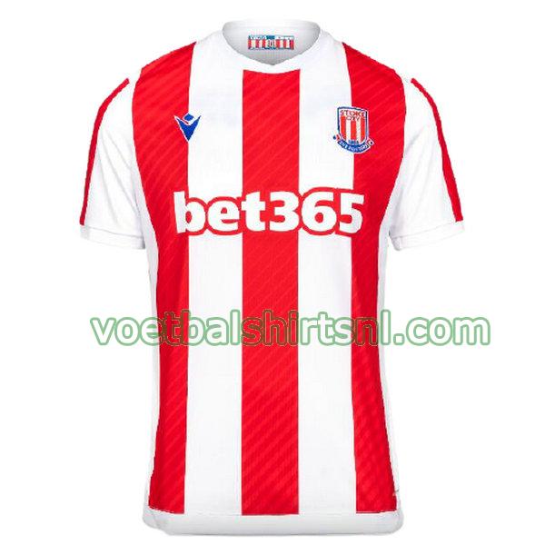 voetbalshirt stoke city mannen 2021 2022 thuis thailand rood wit