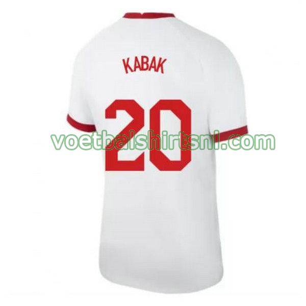 voetbalshirt turkije mannen 2020 thuis kabak 20