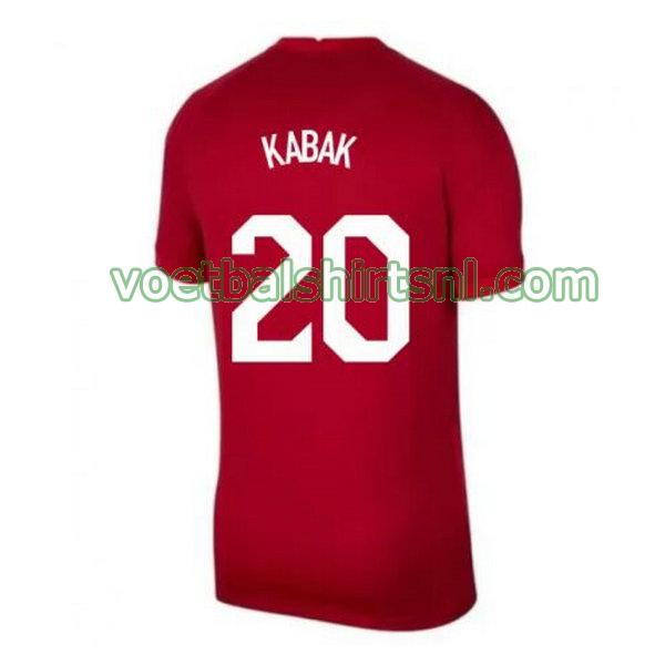 voetbalshirt turkije mannen 2020 uit kabak 20