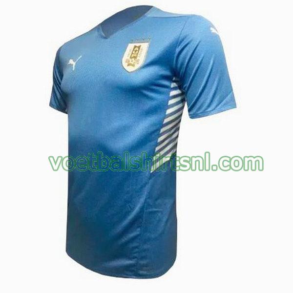voetbalshirt uruguay mannen 2021 2022 thuis thailand blauw